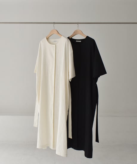 【STUDIO ENUL】Linen Gown Dress 400003