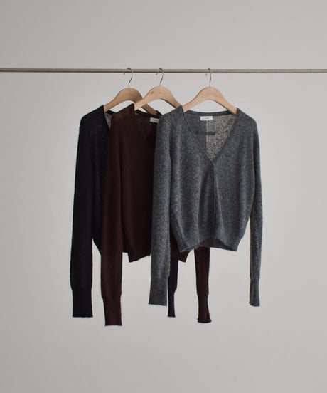 Vneck Soft Knit Cardigan  np-t1911-593
