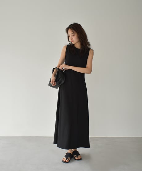Waist Gather Flare Onepiece op-0202009552