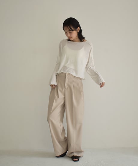 Cropped Sheer Tops t1911-250