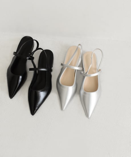Pointed Toe Sling Back Pumps s1912-41
