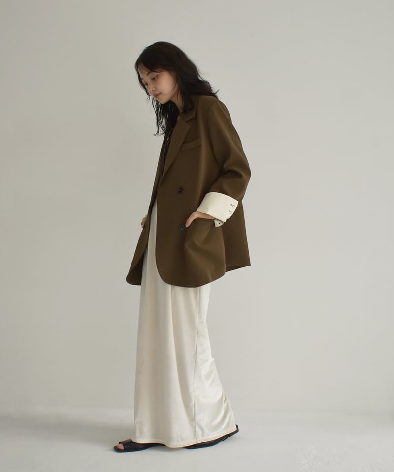 Pre Order】Blackのみ5月上旬入荷分 予約販売 Loose Double Bre Pre Order】Blackのみ5月上旬入荷分 予約販売 Loose Double Bre