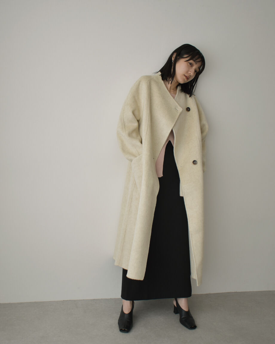 louren／Volume Shaggy Long Coat