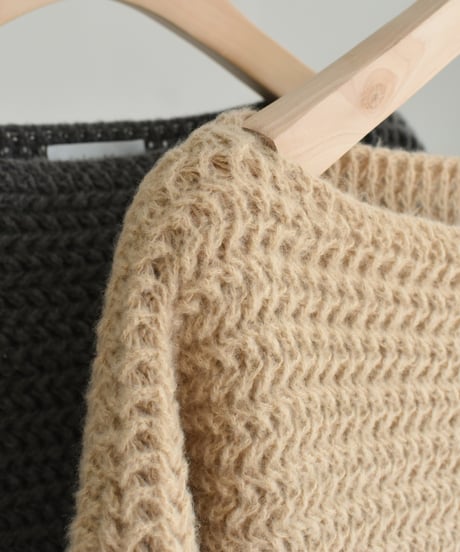 Boat Neck Lowgauge Knit t1911-219