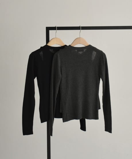 Layered Design Knit Tops t1911-445