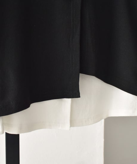 Layered Design Compact Cardigan t1911-427
