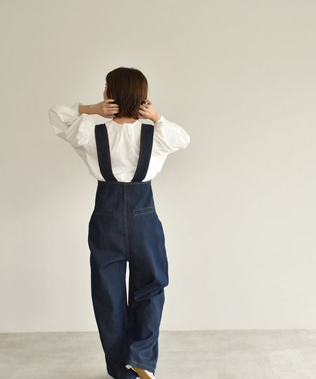 Waist Tuck Denim Allinone op-0202009476