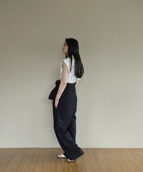 Bandcollar Nosleeve Shirt t1911-119