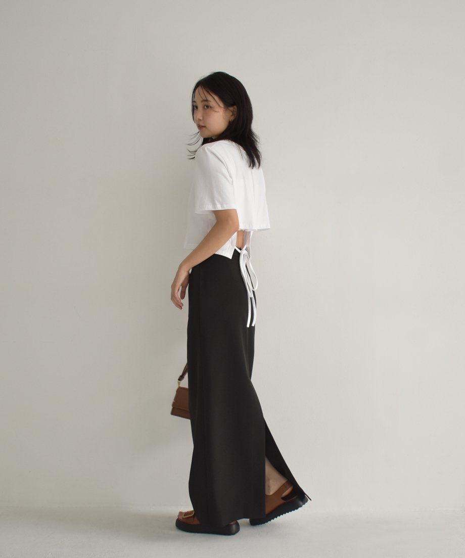 【BAON】Itzka Pocket Long Skirt Pencil Long Skirt bo2000-123 | cizatto