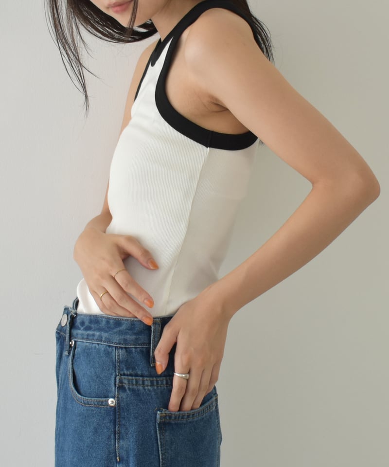 Bicolor Tank Top t1911-432 | cizatto