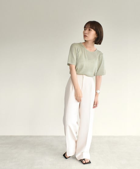 Center Press Straight Pants bo2000-25