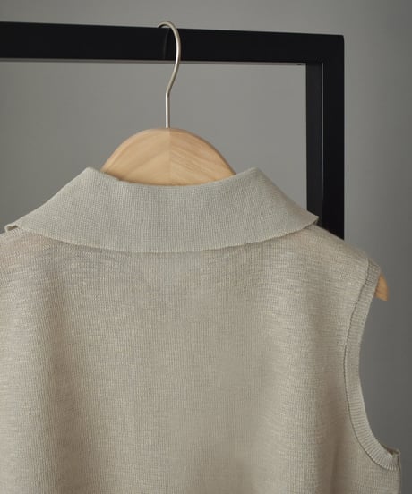 Sheer Nosleeve Knit t1911-416