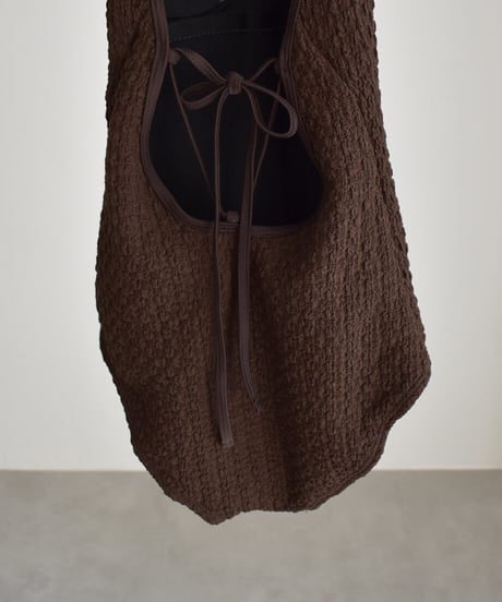 Halter Neck Jacquard Swim Wear sw2000-11
