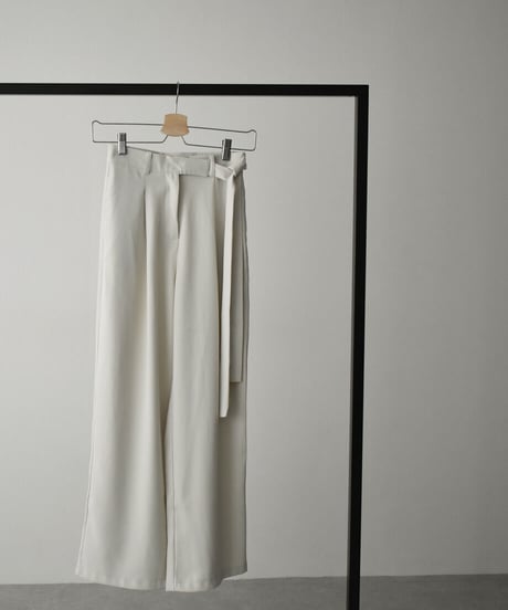 Side Ribbon Pants（Ecru） bo2000-53