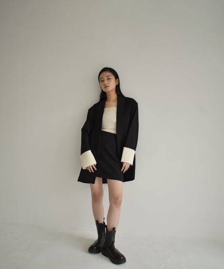 Trapezoid Mini Skirt bo2000-95
