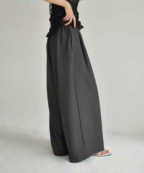Highwaist 2Tuck Wide Pants bo2000-163