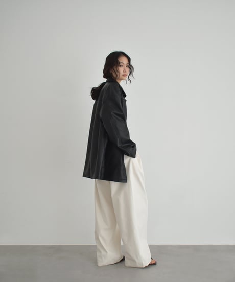 Fake Leather Over Jacket t1911-498