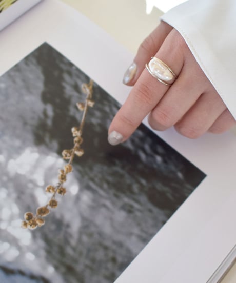 Freshwater Pearl Ring（Silver）r2020-01