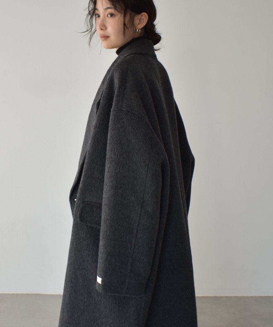 Shaggy Wool Long Coat c1911-49 | cizatto
