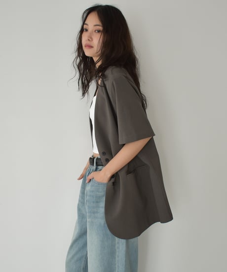 Nocollar Half Sleeve Jacket t1911-419