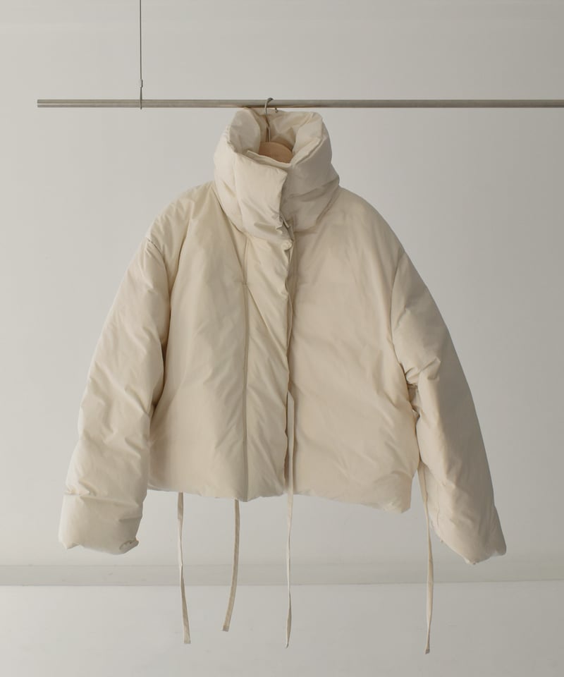 Stand Collar Short Down Jacket | cizatto