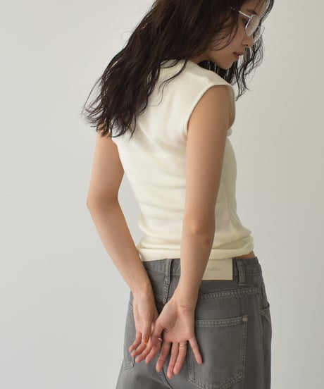 Layered Like Vneck Knit Tank t1911-415