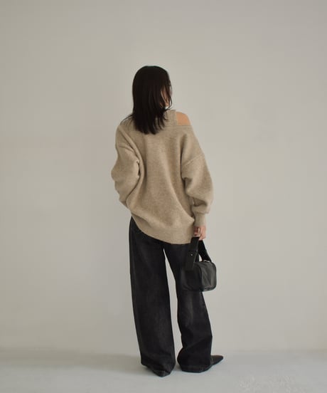 2piece Loose Knit t1911-305
