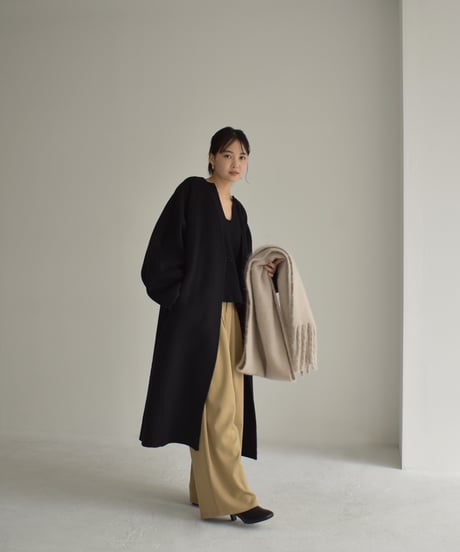 Nocollar Wool Coat c1911-40