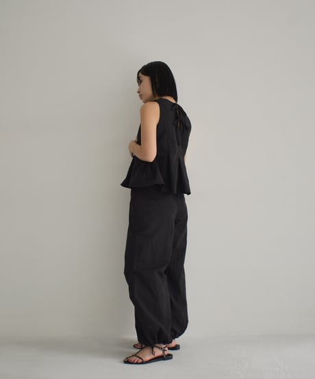 Nylon Peplum Set Up 0202009541