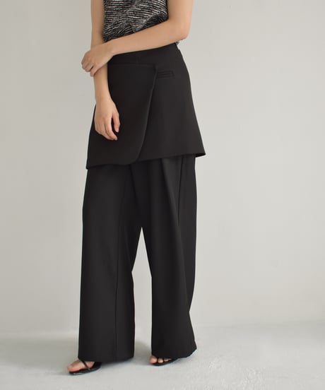 Skirt Layered Pants bo2000-109