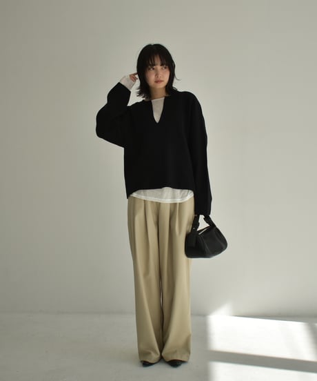 Keyneck Knit Pullover t1911-44