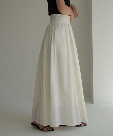 Nylon Flare Skirt bo2000-80