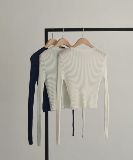 Sheer Rib Compact Cardigan t1911-451