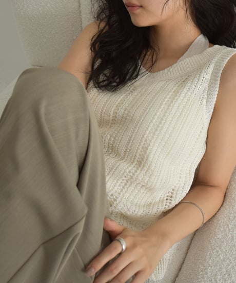 Layered Design Mesh Nosleeve t1911-400