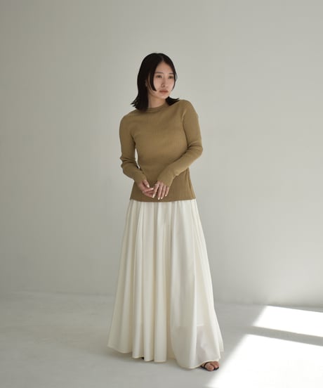Back Design Rib Knit Tops t1911-177