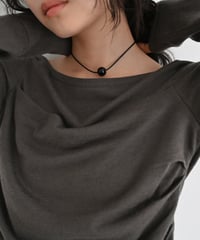 Onyx Ball Top Code Choker n1910-27