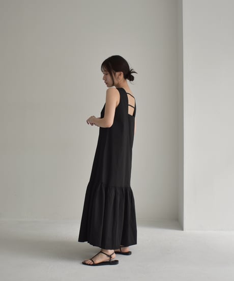 Back Open Nosleeve Onepiece op-0202009531