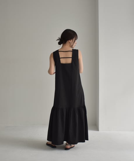 Back Open Nosleeve Onepiece op-0202009531