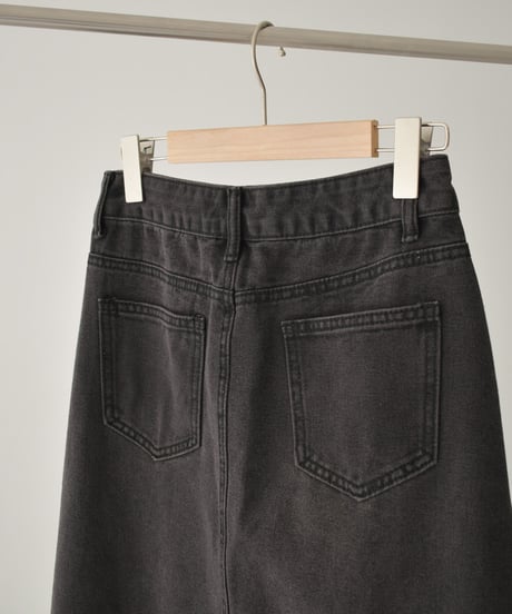 Denim Long Skirt bo2000-152