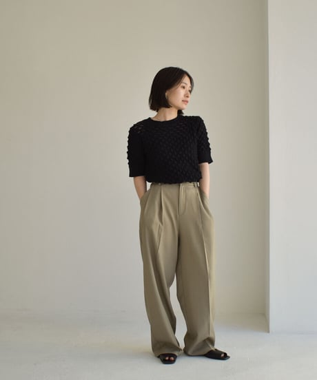 Short Sleeve Knit Tops t1911-216