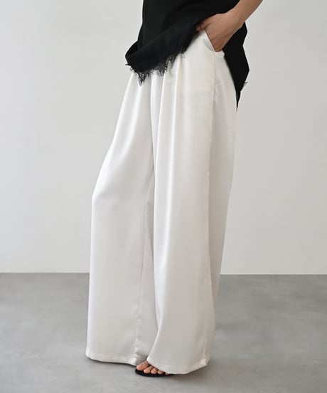Satin Tuck Pants bo2000-191