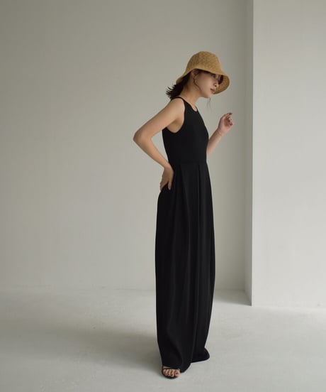 Waist Tuck 2way Nosleeve Oenpiece op-0202009504