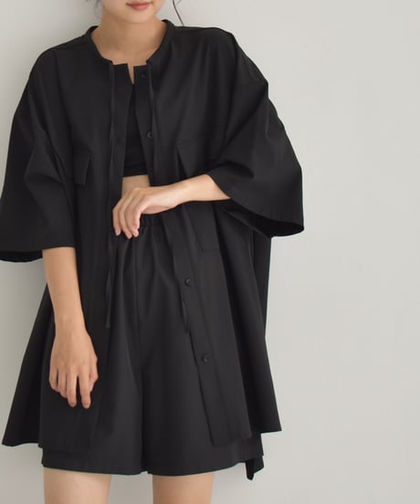 【STUDIO ENUL】Half Sleeve Rash Guard Shirt 100003