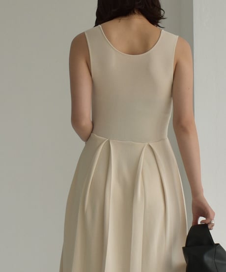 Waist Tuck 2way Nosleeve Oenpiece op-0202009504