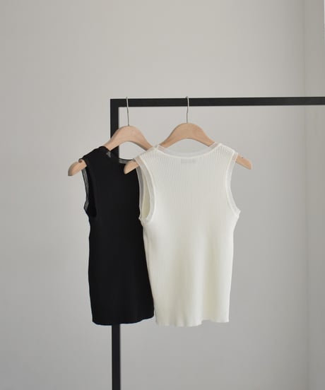Tulle Layered Tanktop t1911-399