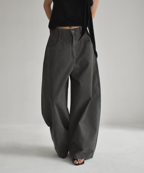 Wide Denim Pants bo2000-170