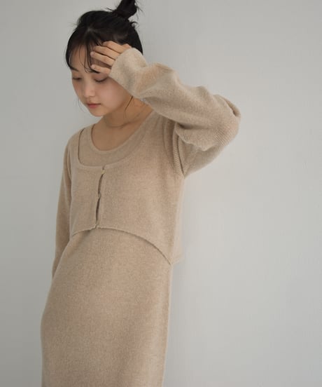 I Line Knit Onepiece op-0202009521