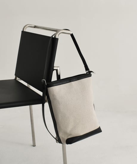 Bicolor Canvas Bag b1910-40