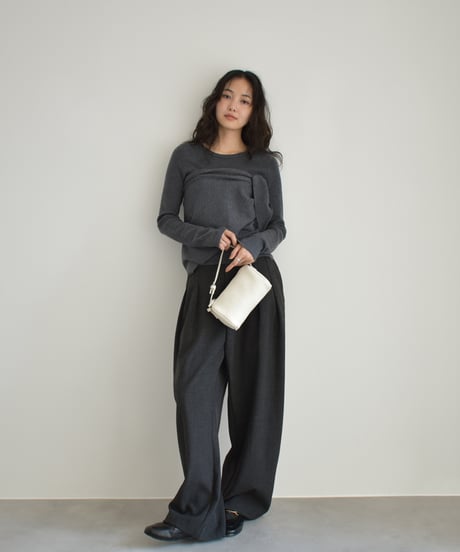 Stole Set Knit Tops t1911-481