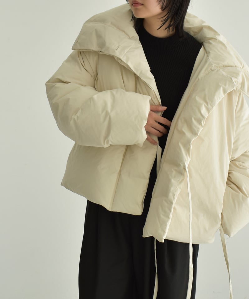Stand Collar Short Down Jacket c1911-42 | cizatto Stand Collar Short Down Jacket c1911-42 | cizatto